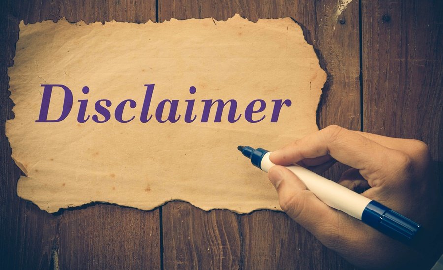 disclaimer